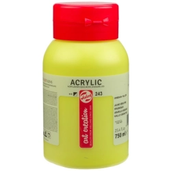 Farba akrylowa TALENS Art Creation 750 ml nr 243 - Greenish Yellow