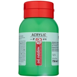 Farba akrylowa TALENS Art Creation 750 ml nr 618 - Permanent Green Light