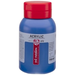 Farba akrylowa TALENS Art Creation 750 ml nr 570 - Phthalo Blue