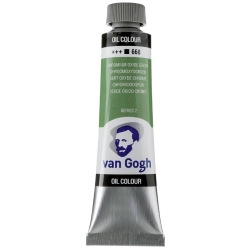Farba olejna VAN GOGH 40 ml nr 668 - Chromium Oxide Green