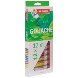 Farby gwaszowe TALENS Art Creation 12 kolorów 12 ml