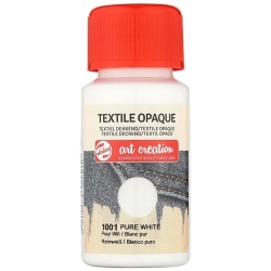 Farba do tkanin TALENS Art Creation Textile Opaque 50 ml - Pure White