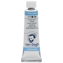 Farba akwarelowa VAN GOGH 10 ml nr 106 - White Extra Opaque