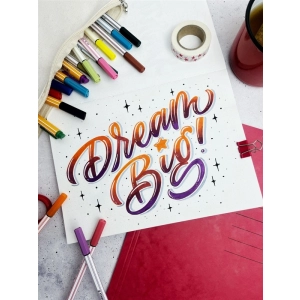 Flamastry STABILO Pen 68 Brush etui kartonowe 18 szt. ARTY-317204