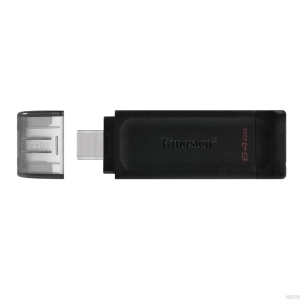 Pamięć Pendrive KINGSTON DT70 Exodia 64GB USB-C 3.0 czarny DT7064GB
