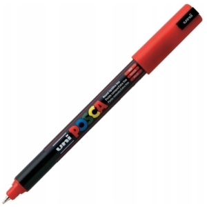 Marker UNI POSCA PC-1M - R czerwony