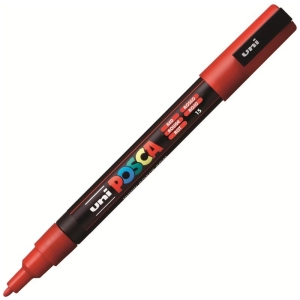 Marker UNI POSCA PC-3M - czerwony