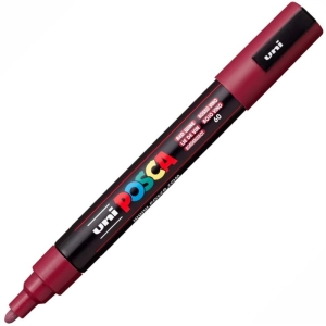 Marker UNI POSCA PC-5M - ciemno-czerwony