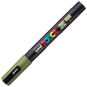 Marker UNI POSCA PC-3M - zieleń khaki