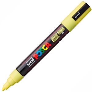 Marker UNI POSCA PC-5M - pastelowy żółty P2
