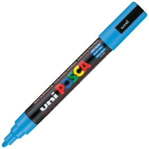 Marker UNI POSCA PC-5M - błękitny