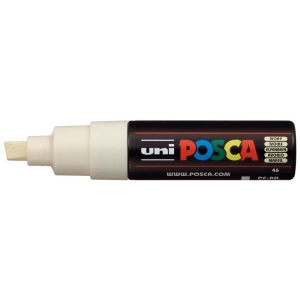 Marker UNI POSCA PC-8K - kość słoniowa