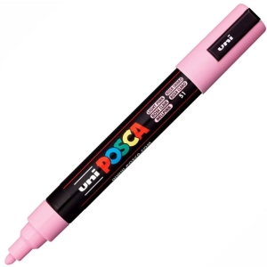 Marker UNI POSCA PC-5M - jasno-różowy