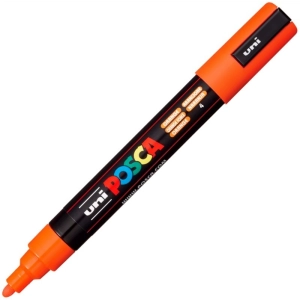 Marker UNI POSCA PC-5M - pomarańczowy