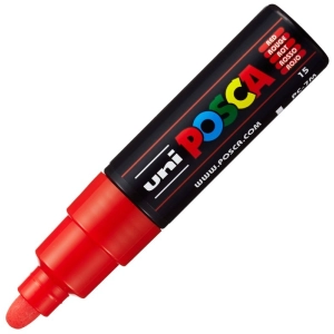 Marker UNI POSCA PC-7M - czerwony