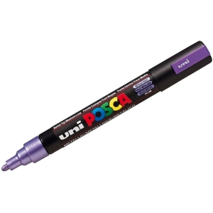 Marker UNI POSCA PC-5M - metaliczny fioletowy