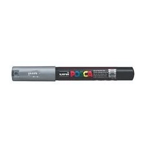 Marker UNI POSCA PC-1M - srebrny