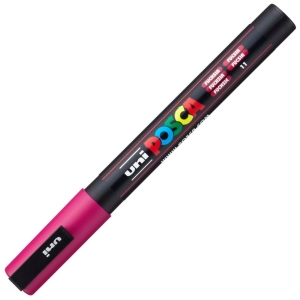 Marker UNI POSCA PC-3M - fuksja