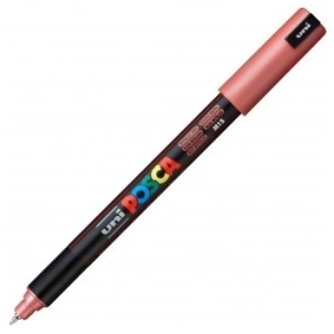 Marker UNI POSCA PC-1M - R metaliczny czerwony
