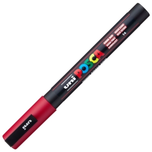 Marker UNI POSCA PC-3M - bordowy