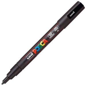 Marker UNI POSCA PC-3M - czarny
