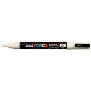 Marker UNI POSCA PC-3M - kość słoniowa