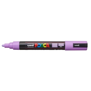 Marker UNI POSCA PC-5M - 1.8-2.5mm pastelowy lawendowy P11