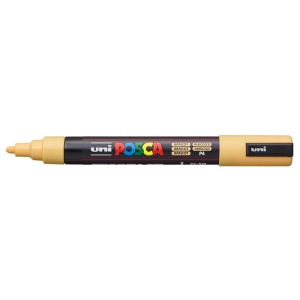 Marker UNI POSCA PC-5M - 1.8-2.5mm pastelowy morelowy P4