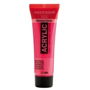 Farba akrylowa AMSTERDAM Standard MAŁA TUBKA 20 ml nr 384 - Reflex Rose
