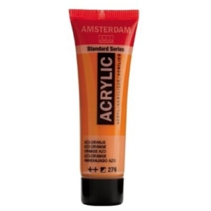 Farba akrylowa AMSTERDAM Standard MAŁA TUBKA 20 ml nr 276 - Azo Orange