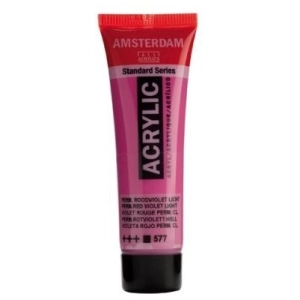 Farba akrylowa AMSTERDAM Standard MAŁA TUBKA 20 ml nr 577 - Permanentred Violet Light