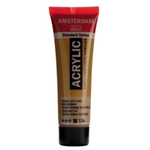 Farba akrylowa AMSTERDAM Standard MAŁA TUBKA 20 ml nr 234 - Raw Sienna