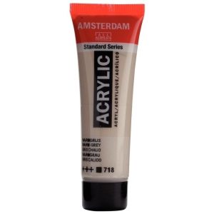 Farba akrylowa AMSTERDAM Standard MAŁA TUBKA 20 ml nr 718 - Warm Grey