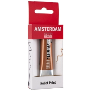 Farba konturowa AMSTERDAM Relief Paint 20 ml nr 811 - Bronze-317726