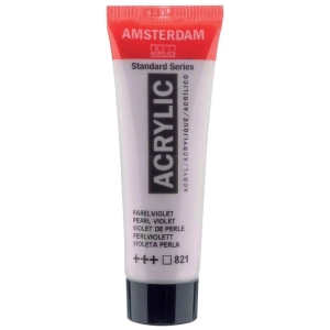 Farba akrylowa AMSTERDAM Standard MAŁA TUBKA 20 ml nr 821 - Pearl Violet