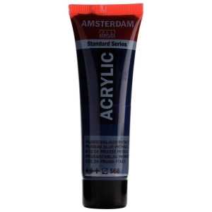 Farba akrylowa AMSTERDAM Standard MAŁA TUBKA 20 ml nr 566 - Prussian Blue Phthalo