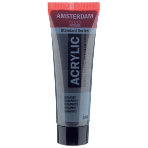 Farba akrylowa AMSTERDAM Standard MAŁA TUBKA 20 ml nr 840 - Graphite