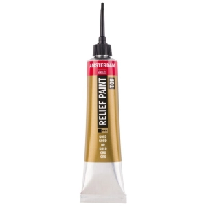Farba konturowa AMSTERDAM Relief Paint 20 ml nr 801 - Gold