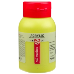 Farba akrylowa TALENS Art Creation 750 ml nr 243 - Greenish Yellow