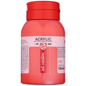 Farba akrylowa TALENS Art Creation 750 ml - Naphthol Red Medium 396 Czerwień Naftalenowa Średnia