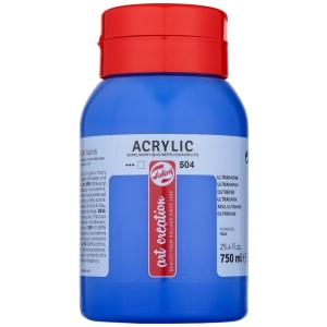 Farba akrylowa TALENS Art Creation 750 ml nr 504 - Ultramarine