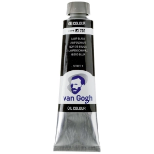 Farba olejna VAN GOGH 40 ml nr 702 - Lamp Black