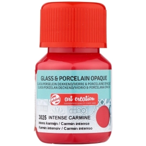 Farba do szkła i ceramiki TALENS Art Creation Glass & Porcelain Opaque 30 ml - Intense Carmine