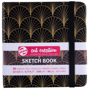 Szkicownik TALENS Art Creation 12x12 cm - Art Deco