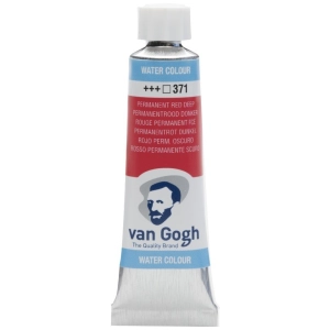 Farba akwarelowa VAN GOGH 10 ml nr 371 - Permanent Red Deep