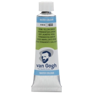 Farba akwarelowa VAN GOGH 10 ml nr 633 - Permanent Yellowish Green