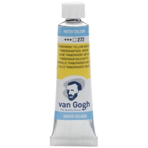 Farba akwarelowa VAN GOGH 10 ml nr 272 - Transparent Yellow Medium