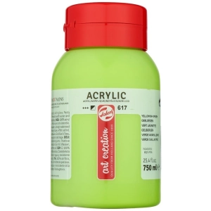 Farba akrylowa TALENS Art Creation 750 ml nr 617 - Yellow Green