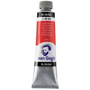 Farba olejna VAN GOGH 40 ml nr 393 - Azo Red Medium
