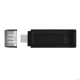 Pamięć Pendrive KINGSTON DT70 Exodia 64GB USB-C 3.0 czarny DT7064GB